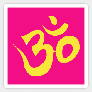 Spiritual Awakening Sacred Om Symbol Sticker